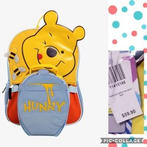 Disney Pooh Bear Backpack & Lunchbox